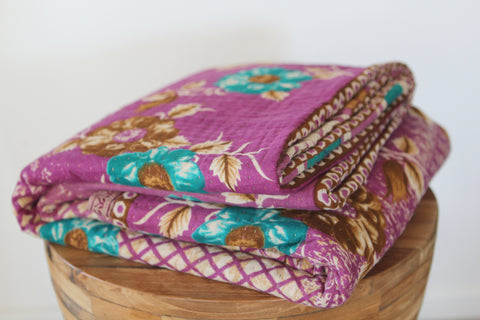 Sari Blankets / Throws